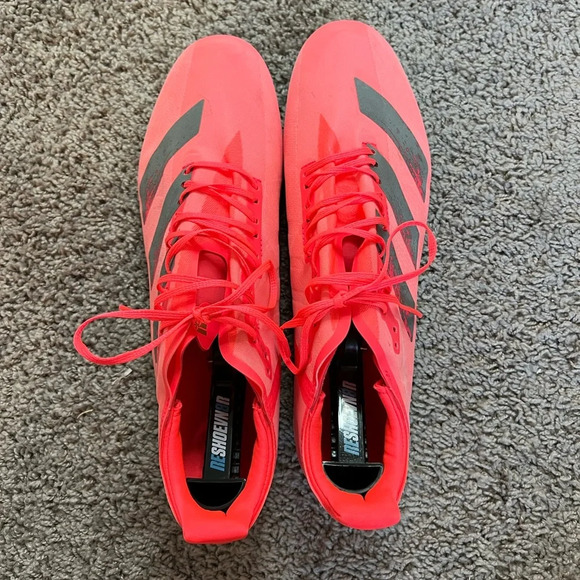 Adidas mens adizero boost track spikes size 12 - Picture 4 of 8